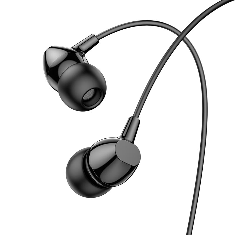 Наушники HOCO M94 Wired universal earphones with mic., черные