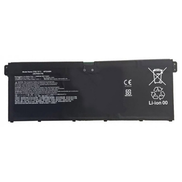 АКБ для ноутбука Acer Swift Go SFG14-71 (AP22ABN) 11.67V 65Wh (Org)