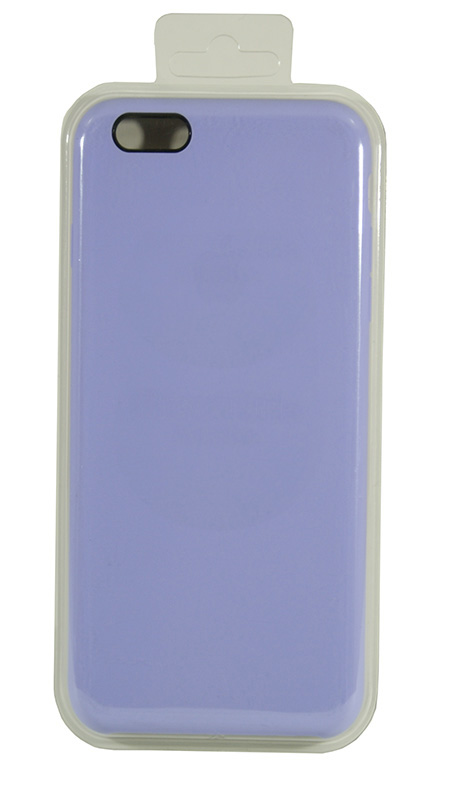 Чехол силиконовый гладкий Soft Touch iPhone 6 Plus/ 6S Plus, фиолетовый №48