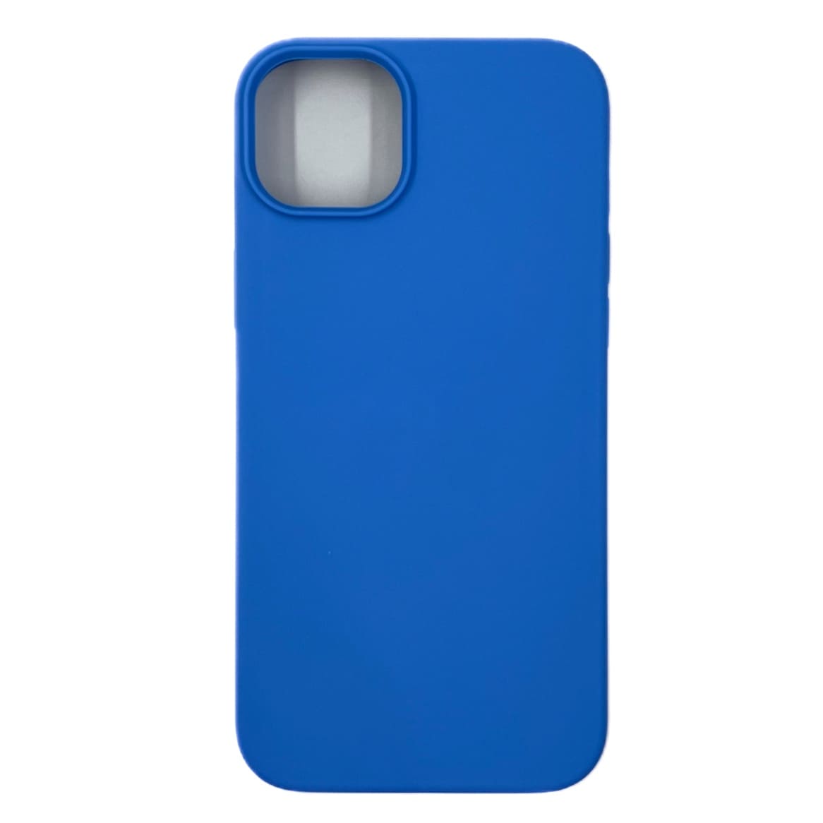 Чехол силиконовый гладкий Soft Touch iPhone 14 Plus, синий №3 (закрытый низ)