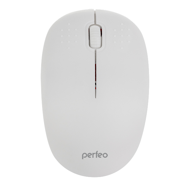 Мышь компьютерная беспроводная Perfeo (PF_A4773) Target, белая