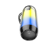 Колонка портативная BOROFONE BR25 Crazy Sound BT 5.3, 5W, microSD/ USB/ FM/ RGB, черный