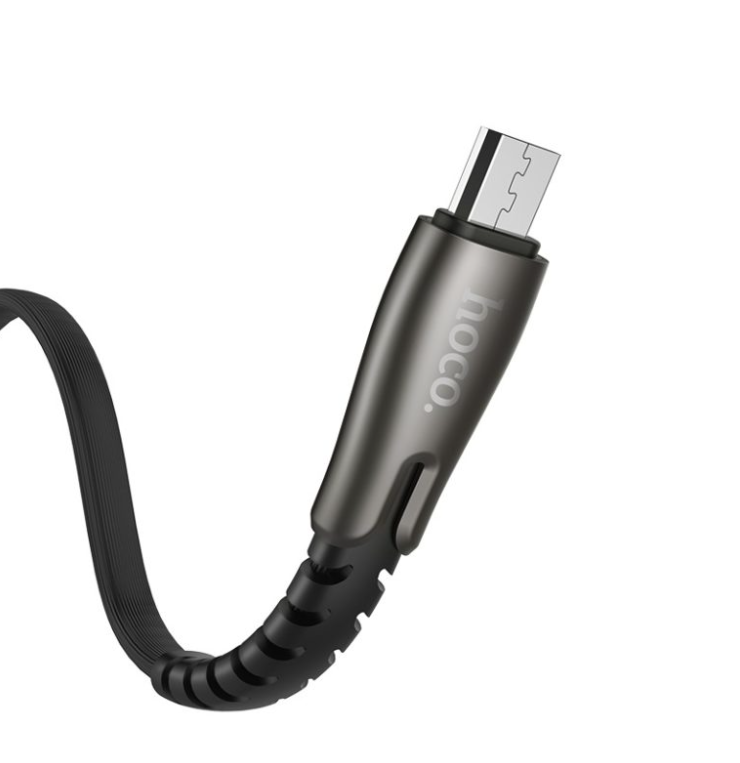 USB кабель micro USB HOCO U58 Core (120см. 2.4A), черный