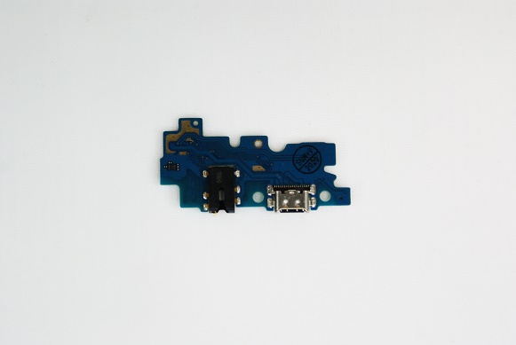 Шлейф Samsung A307F Galaxy A30S c разъемом зарядки, разъемом гарнитуры и микрофоном