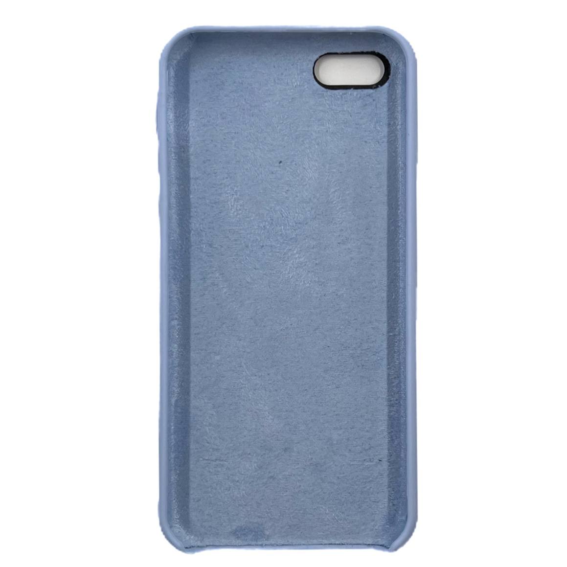 Чехол силиконовый гладкий Soft Touch iPhone 5/ 5S/ SE, лавандовый №5