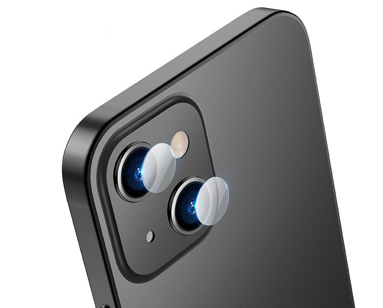 Защитное стекло для камеры iPhone 13/ 13 Mini HOCO Lens flexible прозрачное