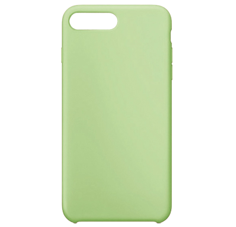 Чехол силиконовый гладкий Soft Touch iPhone 7 Plus/ 8 Plus, зеленый (без логотипа)