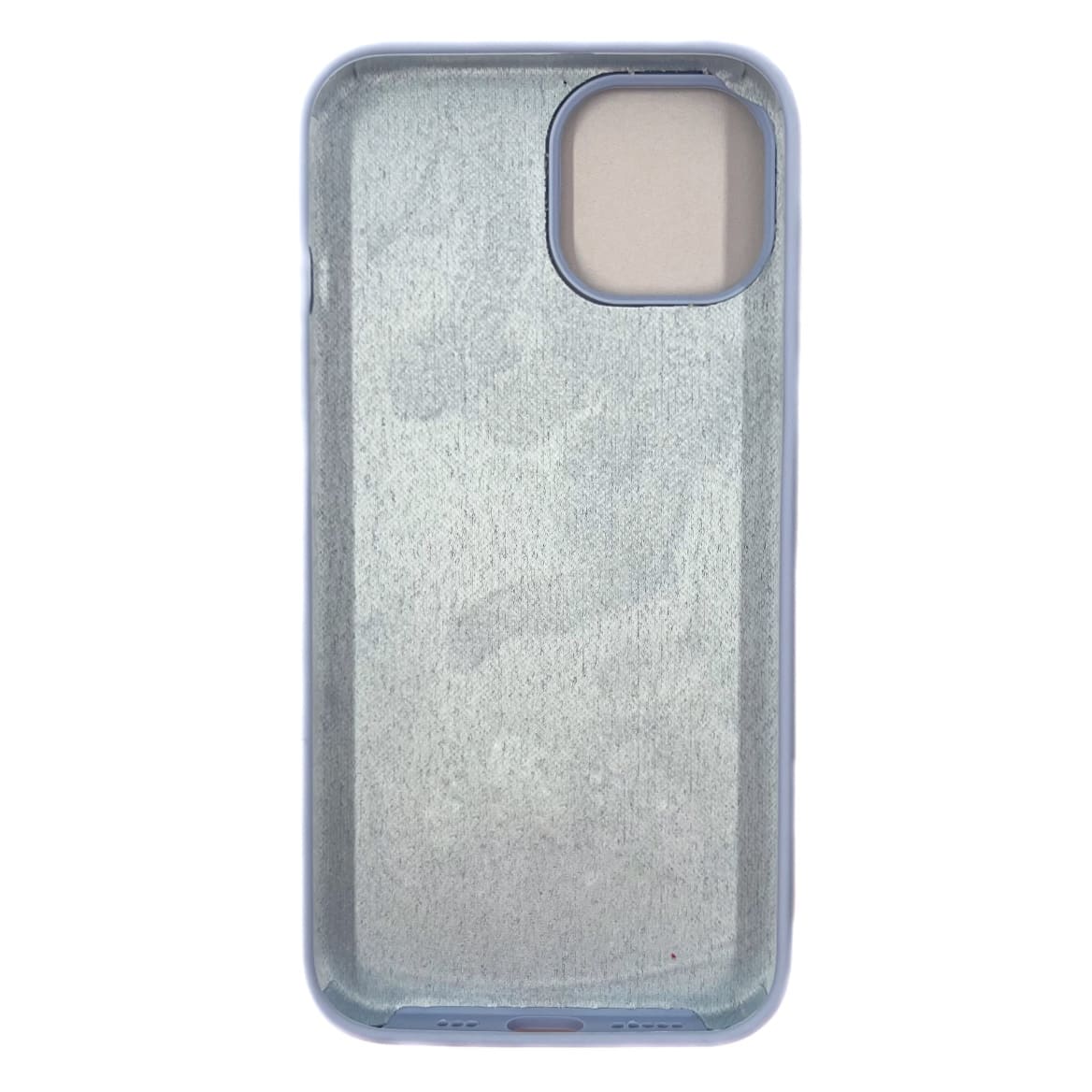 Чехол силиконовый гладкий Soft Touch iPhone 14, лавандовый №5 (закрытый низ)