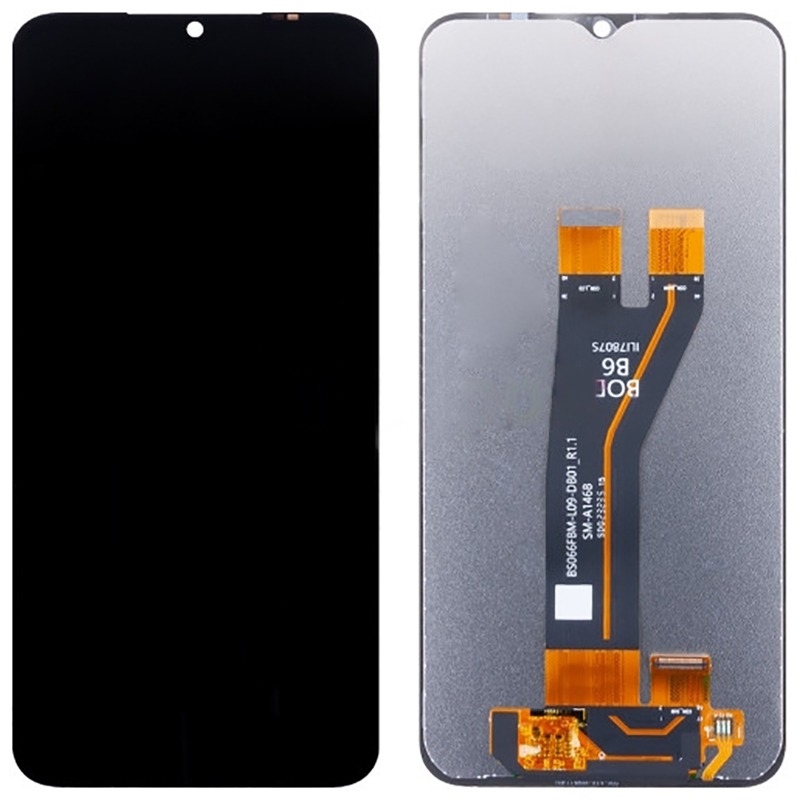 Дисплей Samsung A146B GALAXY A14 5G в сборе с тачскрином БЕЗ РАМКИ, Черный (OR100%)