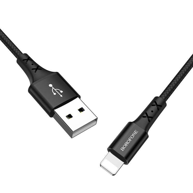 USB кабель Lightning BOROFONE BX20 Enjoy (100см), черный
