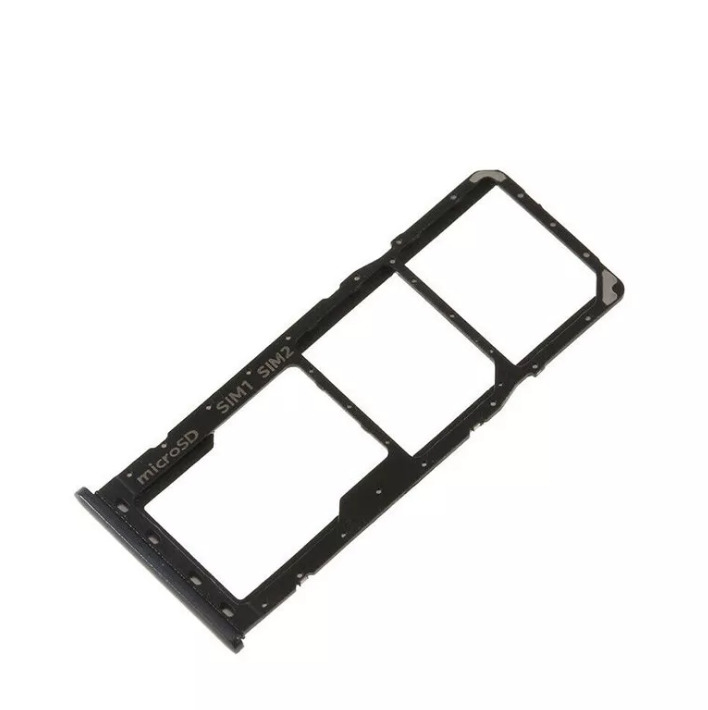 Держатель Sim Samsung A307 (A30S), черный