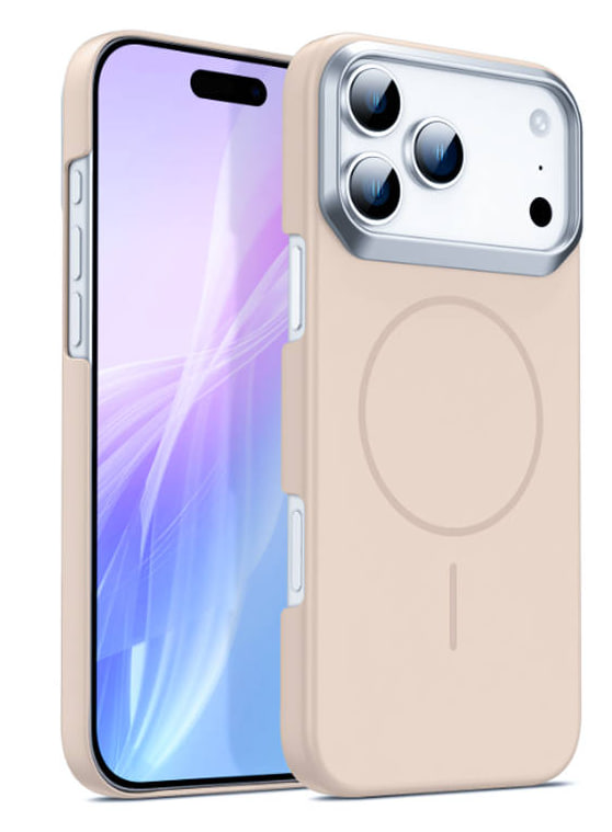 Чехол силиконовый Soft Touch MagSafe YH Original design iPhone 17 Pro, светло-серый