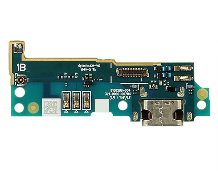 Шлейф Sony Xperia G3312 (L1) с разъемом зарядки и микрофоном