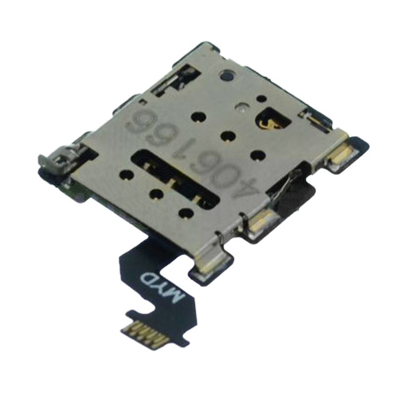 Шлейф HTC One M8 с разъемом сим карты