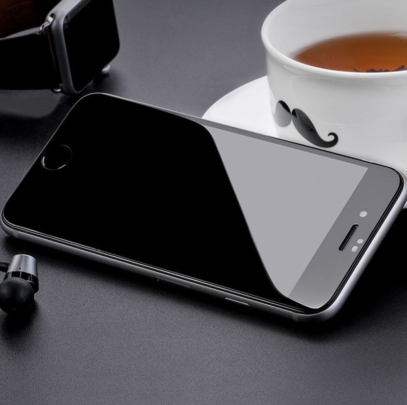 Защитное стекло iPhone 7/ 8/ SE 2 HOCO G10 AntistaticHD, черное
