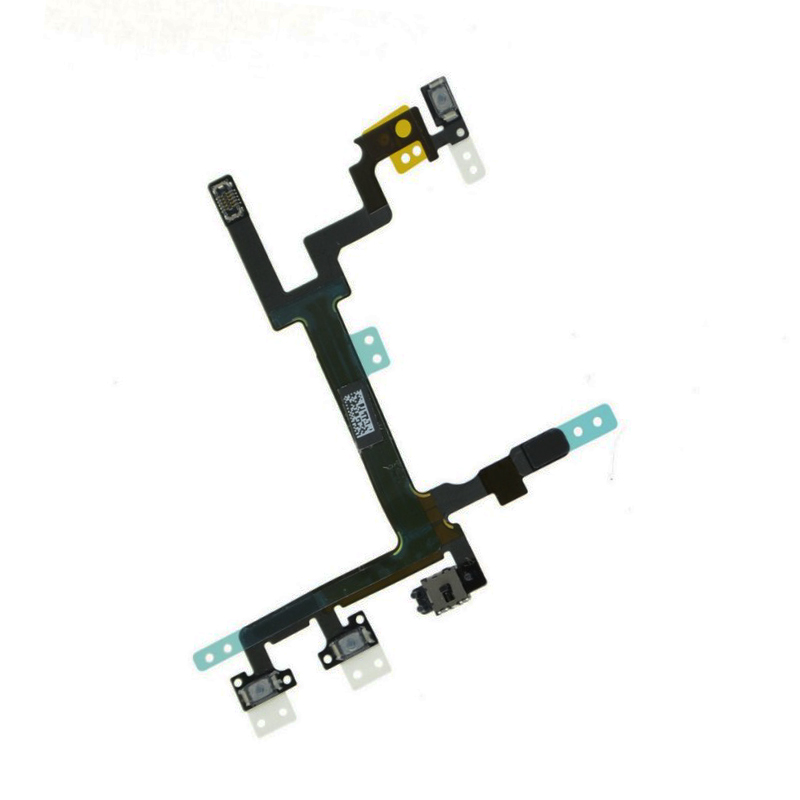 Шлейф iPhone 5 с кнопой включения, громкости и переключателем