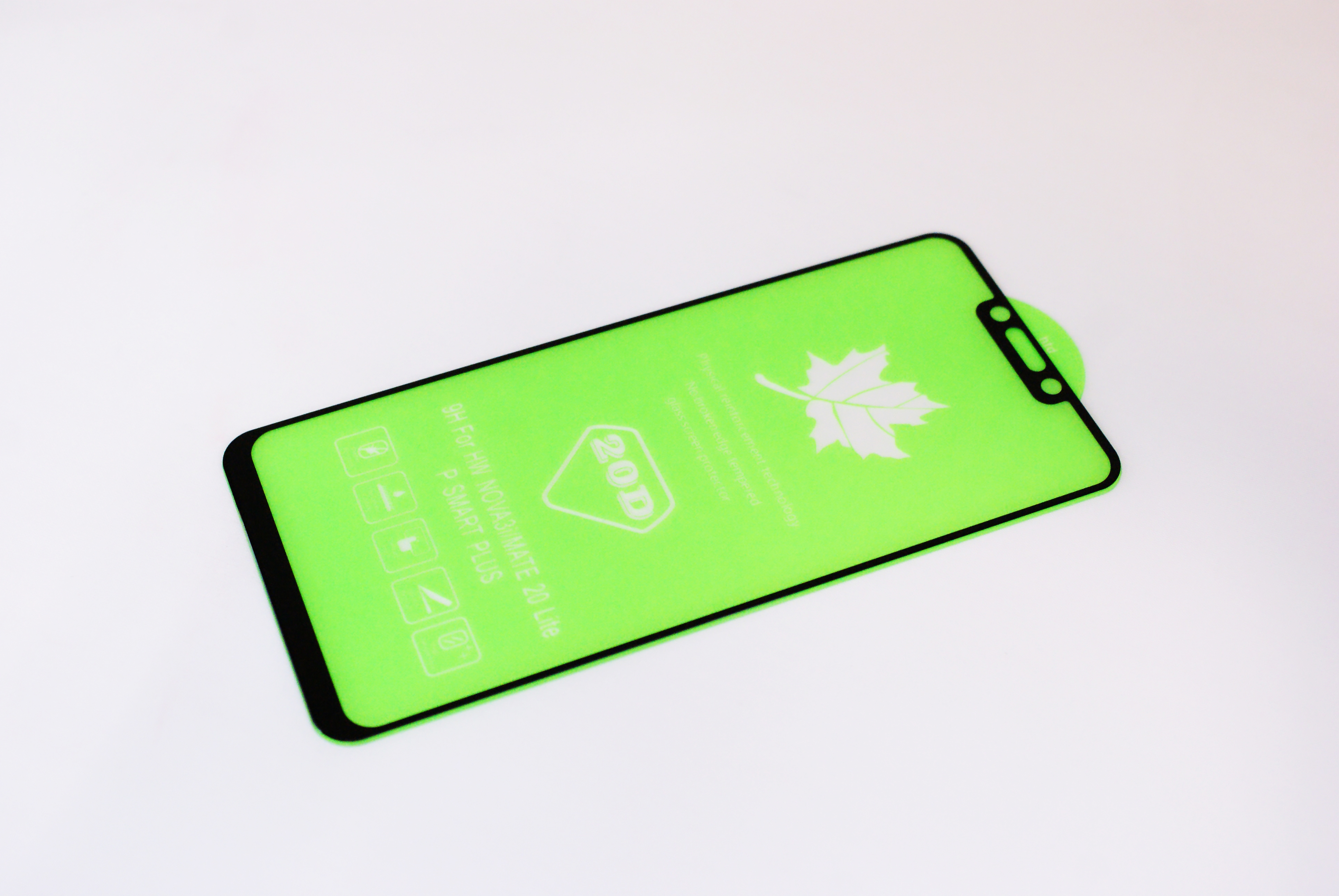 Защитное стекло Huawei Mate 20 Lite/ Nova 3/ Nova 3i/ P Smart Plus 11D, черно