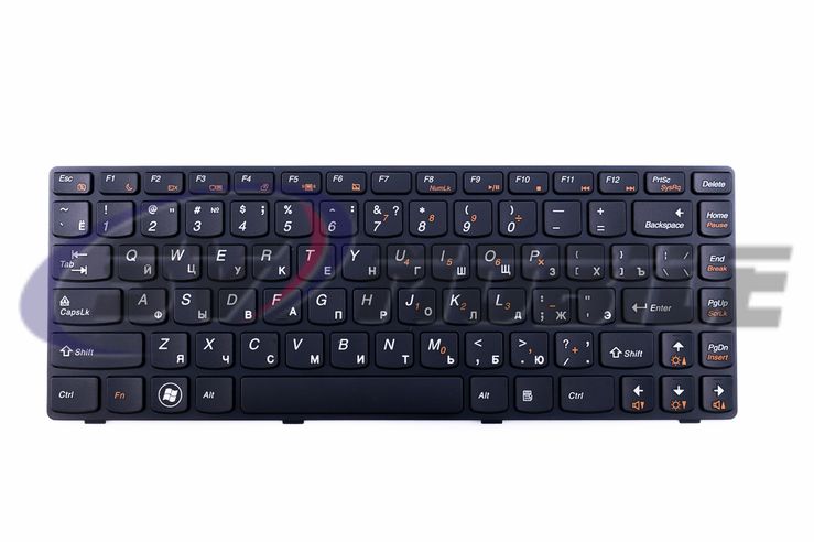 Клавиатура для ноутбука Lenovo Y470 черная
