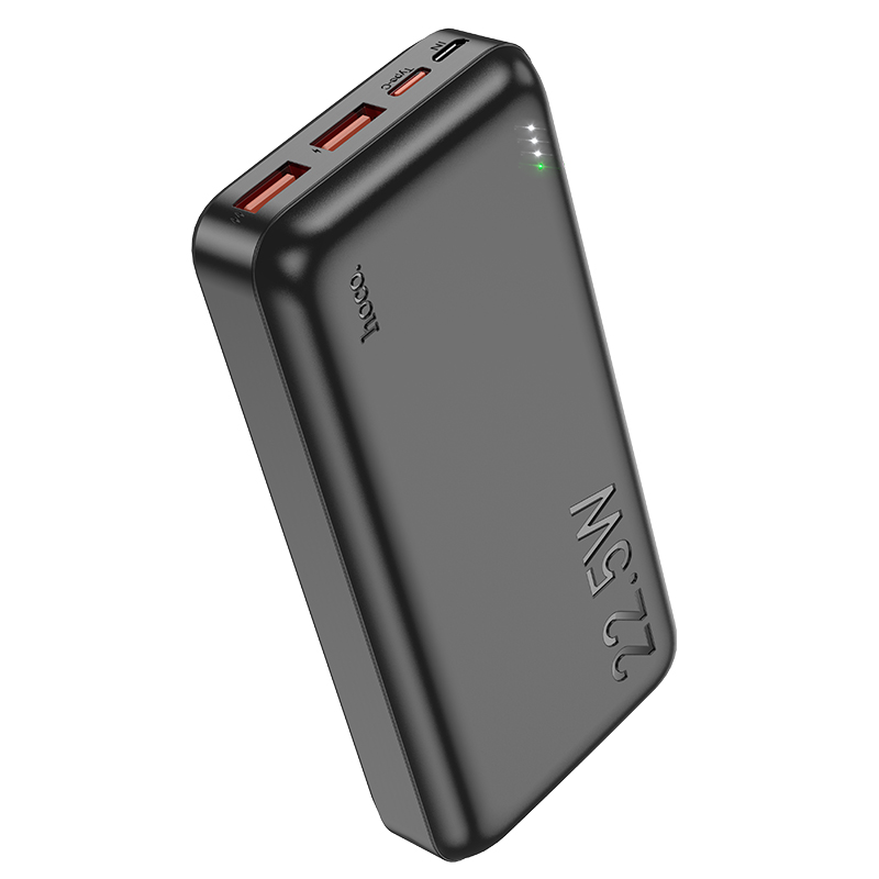 Внешний аккумулятор Power Bank 20000 mAh HOCO J101A Astute, черный