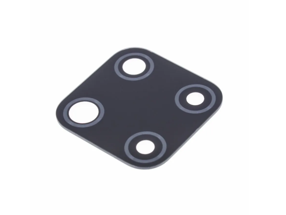 Стекло камеры Realme C15, черное