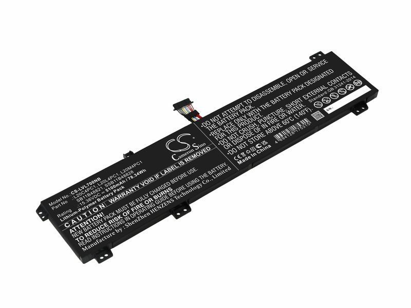 АКБ L20C4PC2 для ноутбукa Lenovo Legion 5-17ACH6 15.36V 5210mAh (Org)
