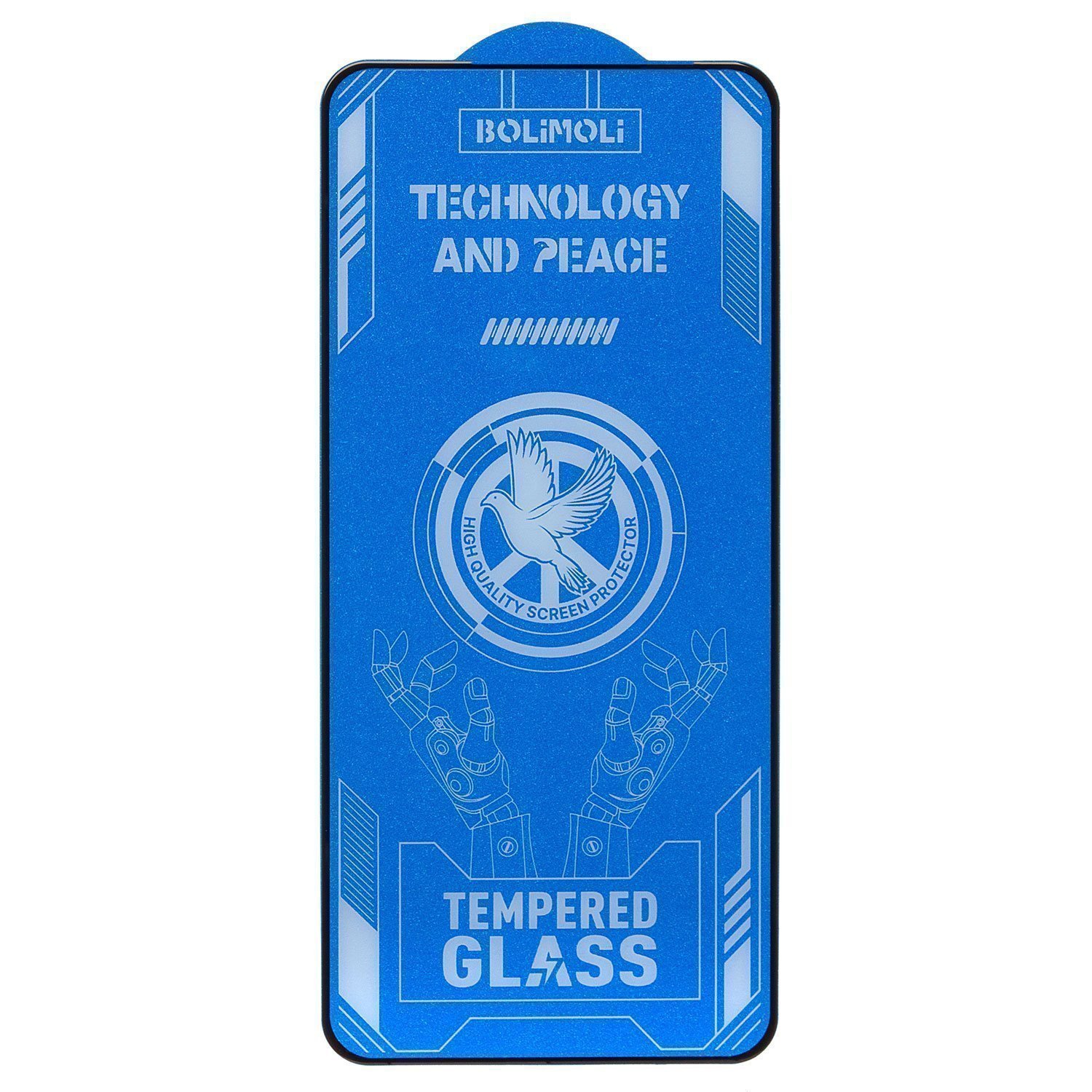 Защитное стекло Full Screen Brera 2,5D TECNO Spark 10C/ 10 4G/ 9 Pro/ Go 2023 (модель BF7n), черное