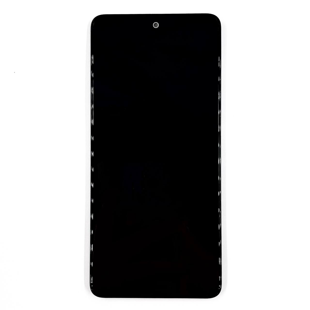 Дисплей Samsung A515F Galaxy A51 в сборе с тачскрином и рамкой, Черный (Oled Full Size)