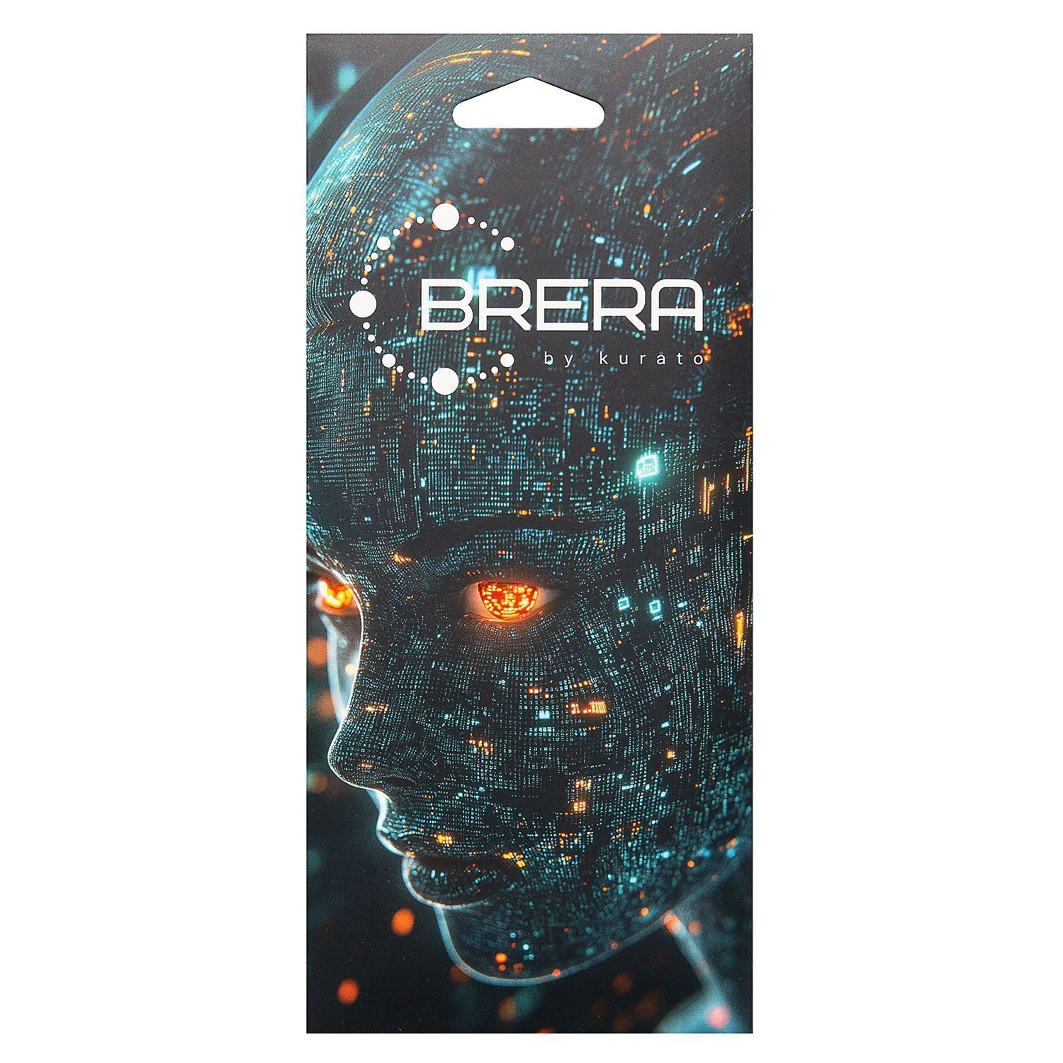 Защитное стекло iPhone XR/ 11 Brera 2,5D  полное покрытие, черное