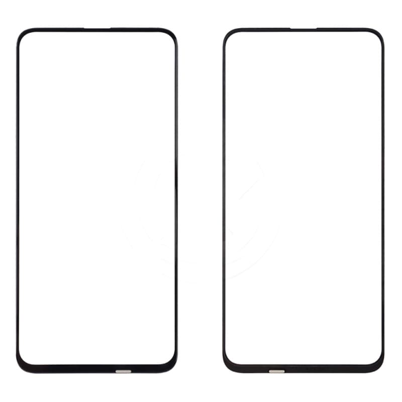 Стекло дисплея для переклейки Huawei Honor 9X с OCA пленкой, черное