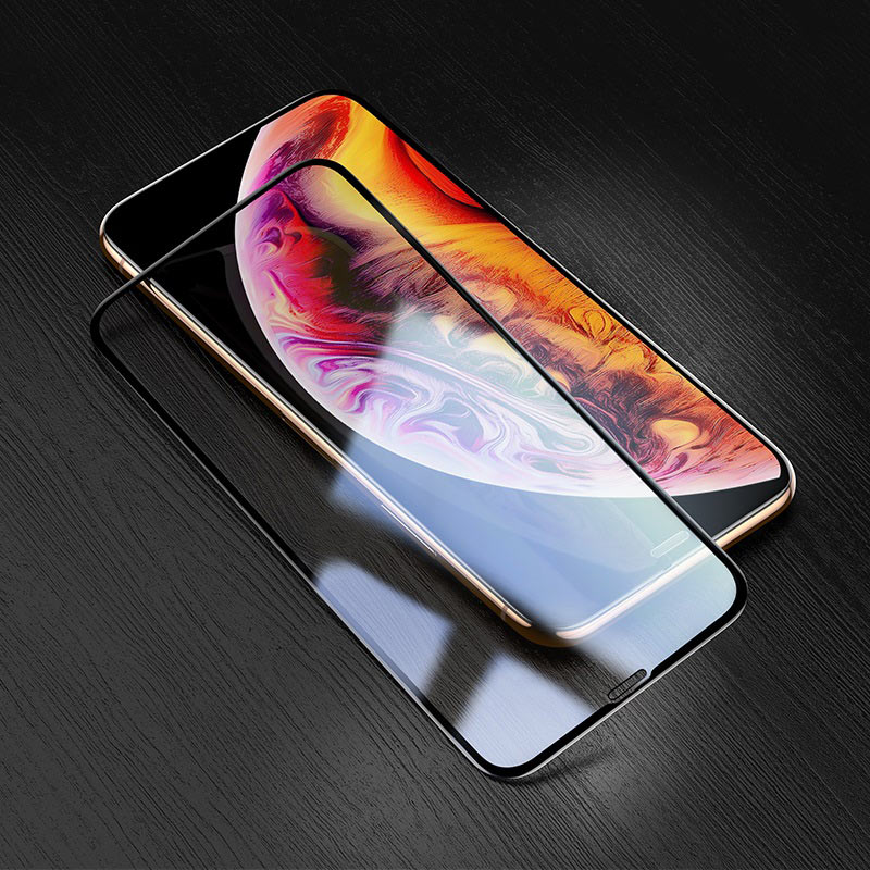 Защитное стекло iPhone XS Max/ 11 Pro Max HOCO G5 полное покрытие, черное