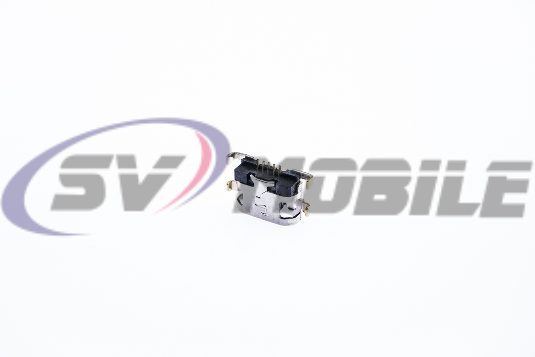 Разъем microUSB 2.0 разъем для планшетов Jack014 (5pin), установка в разрез платы