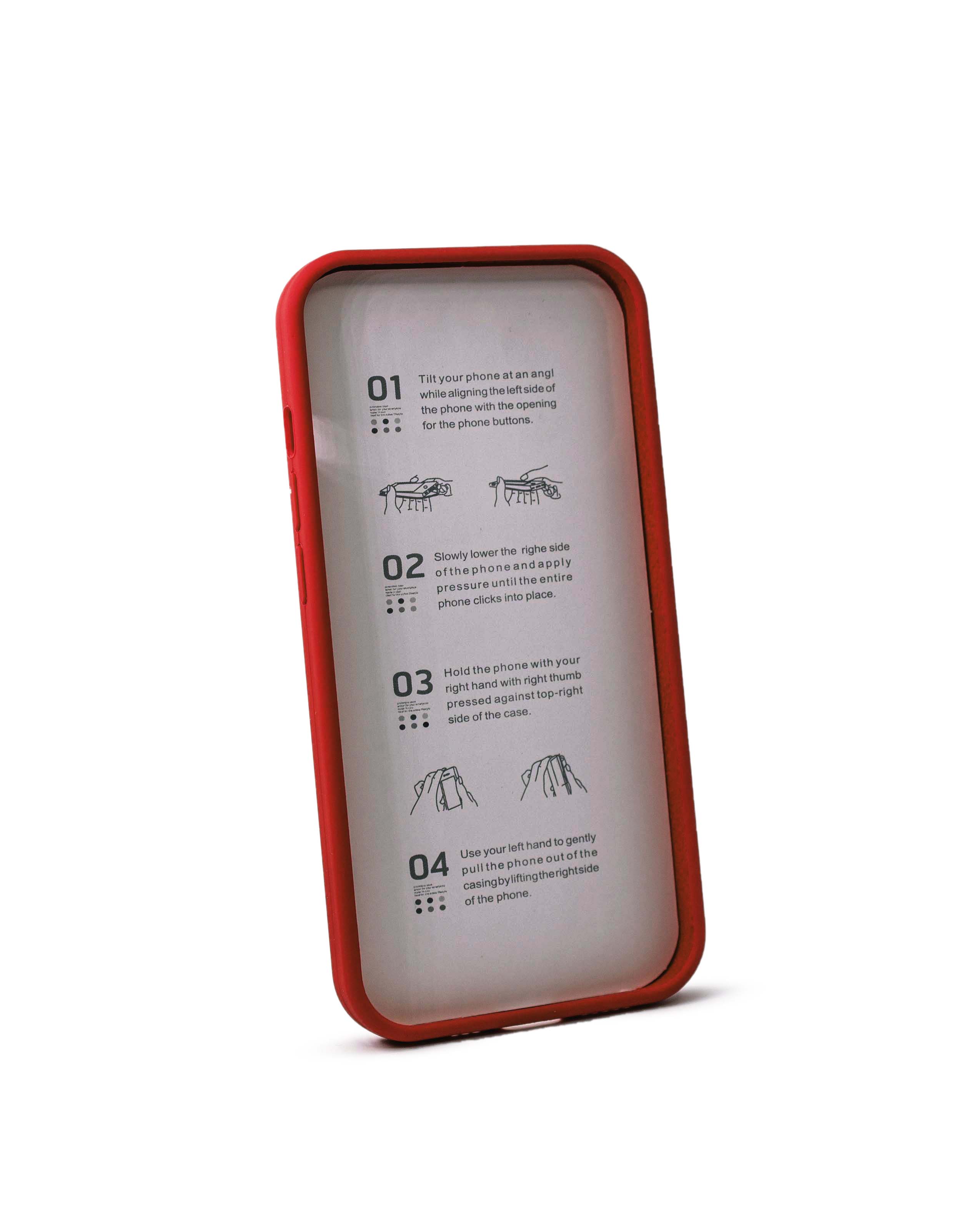 Чехол Piblue iPhone 13 Pro Silicone MagSafe, красный