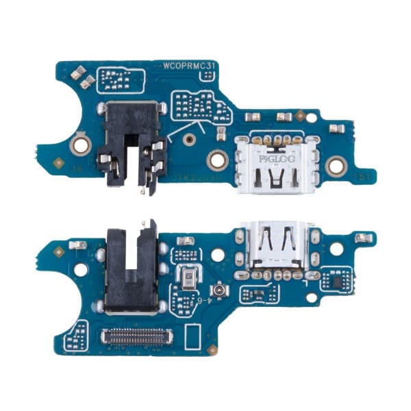 Шлейф Realme C31 плата на разъем зарядки, разъем гарнитуры и микрофон