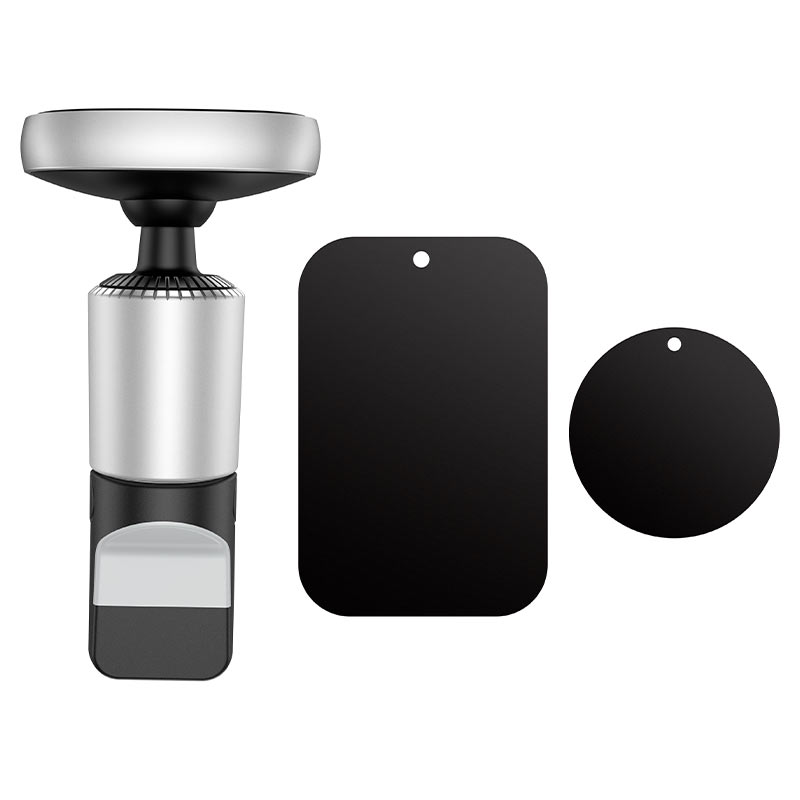 Держатель автомобильный BOROFONE BH44 Smart, серебристо-черный