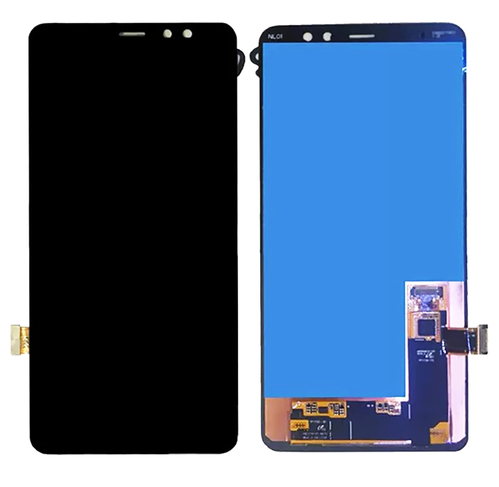 Дисплей Samsung A730F GALAXY A8+ / A8 Plus 2018 в сборе с тачскрином, Черный (OR100%)
