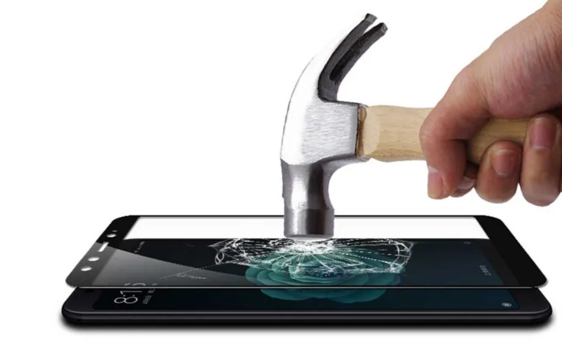 Защитное стекло Samsung A20/ A30/ A40S/ A50/ M21/ M31/ A32 4G 18D, черное (тех упаковка)