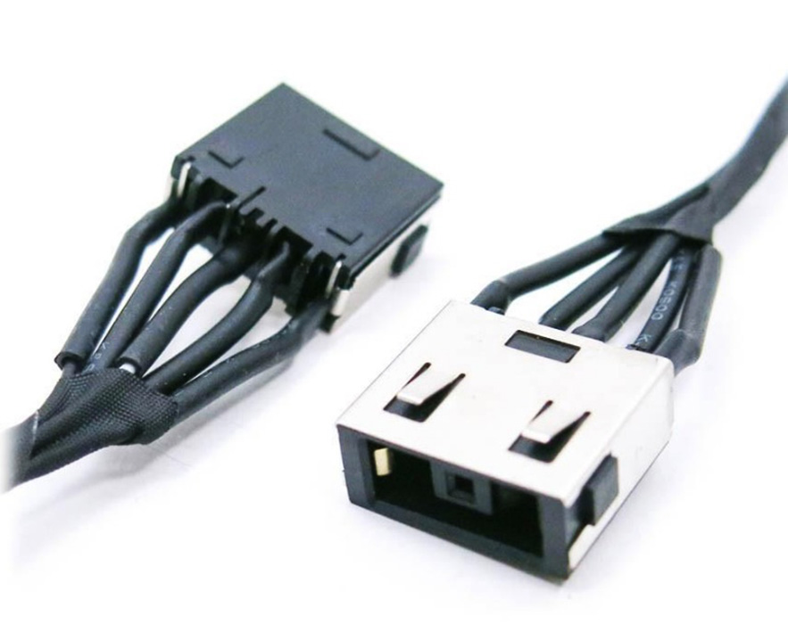 Разъем питания Lenovo G70-70 series с кабелем