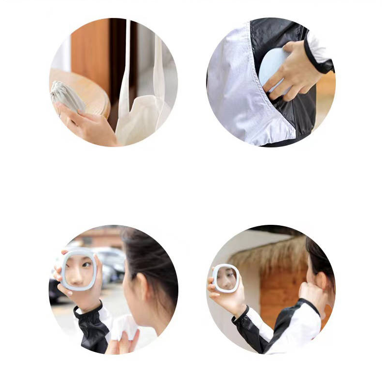 Зеркало с подсветкой Огонек OG-HBE01 (работа от аккумулятора)