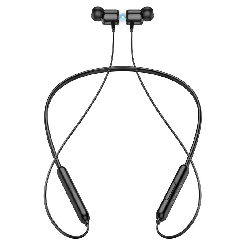 Беспроводные наушники BOROFONE BE58 Bluetooth Neck hanging BT earphones, черные