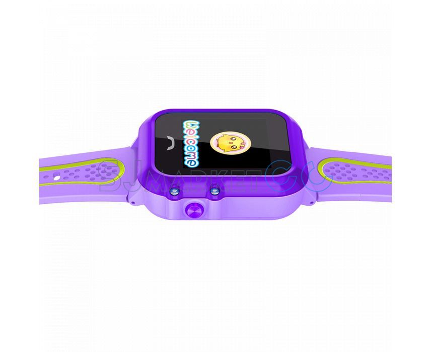 Умные часы Smart BABY WATCH GPS DF27, фиолетовые