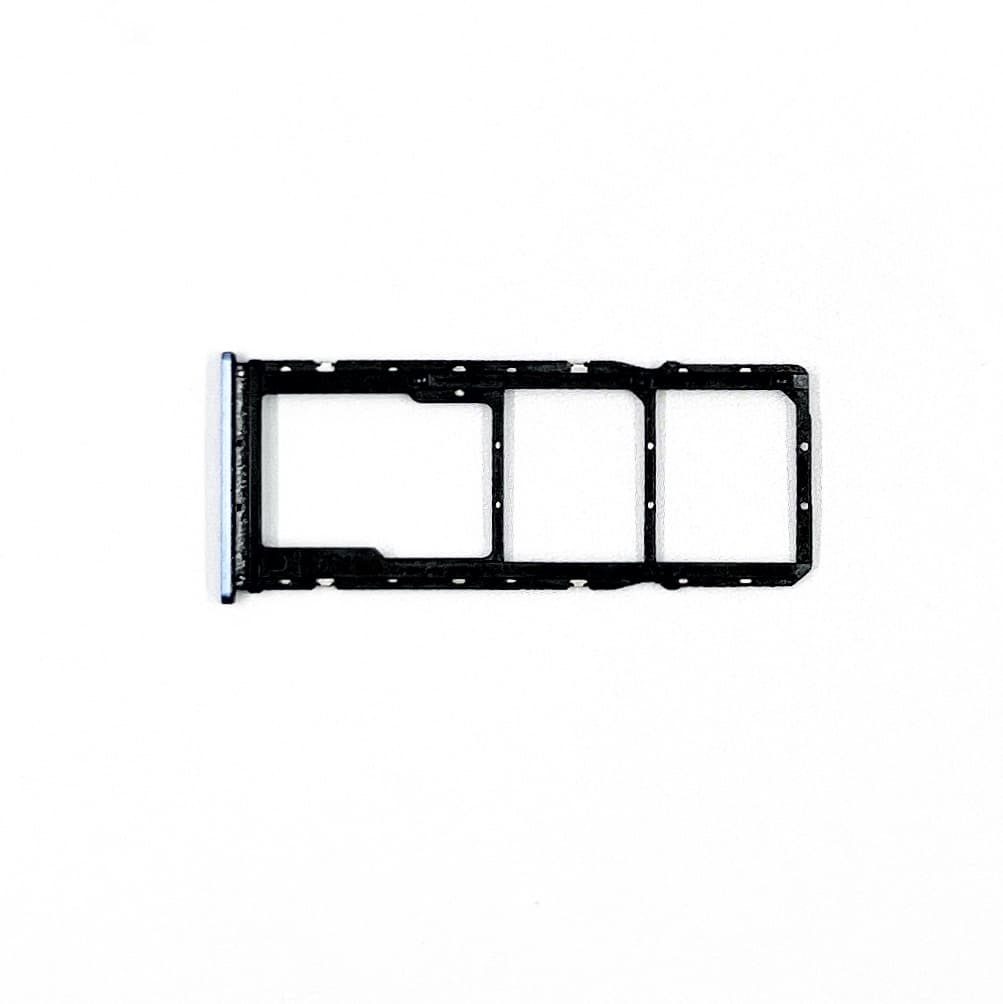 Держатель Sim Xiaomi Poco M3, синий