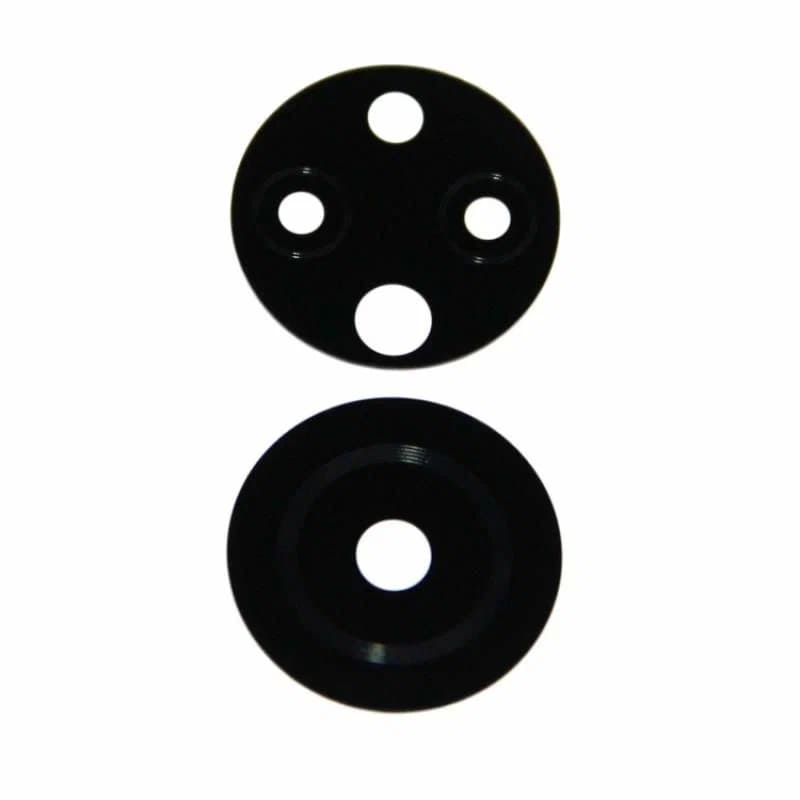 Стекло камеры Huawei Honor X7 (CMA-LX1/ CMA-LX2) (в комплект 2 шт.) Черный