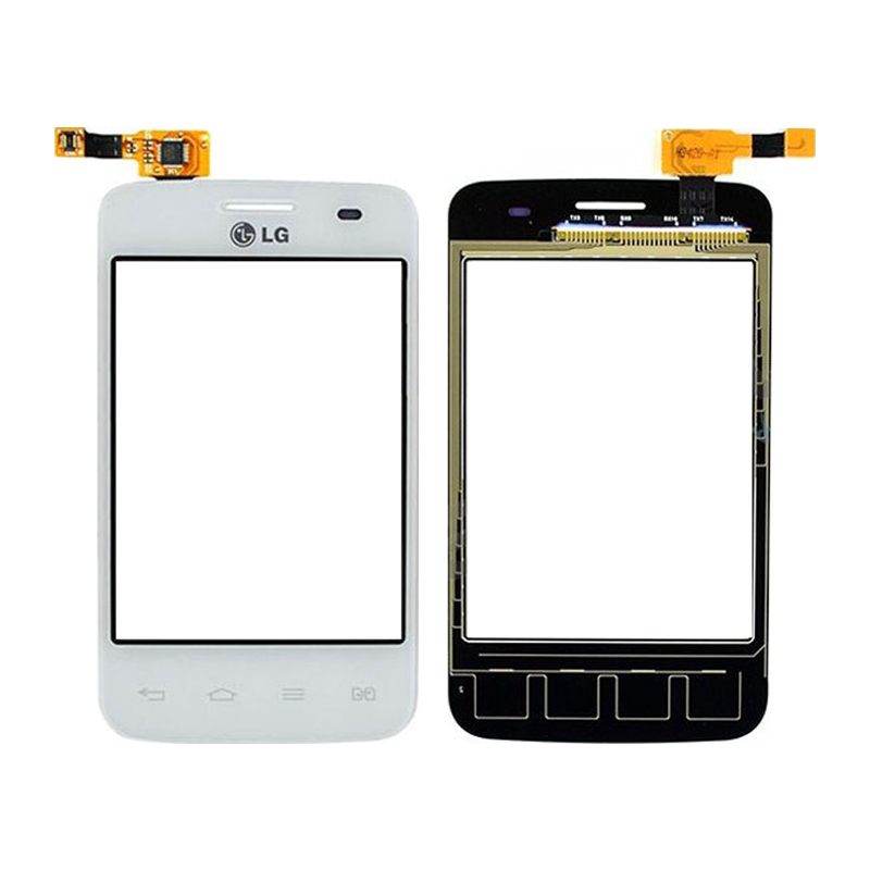 Тачскрин LG E435 Optimus L3 II Dual, Белый