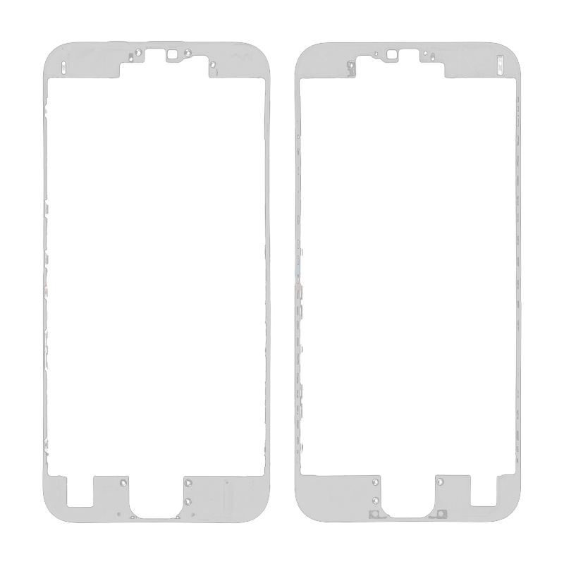 Рамка дисплея iPhone 6S с клеем, белая