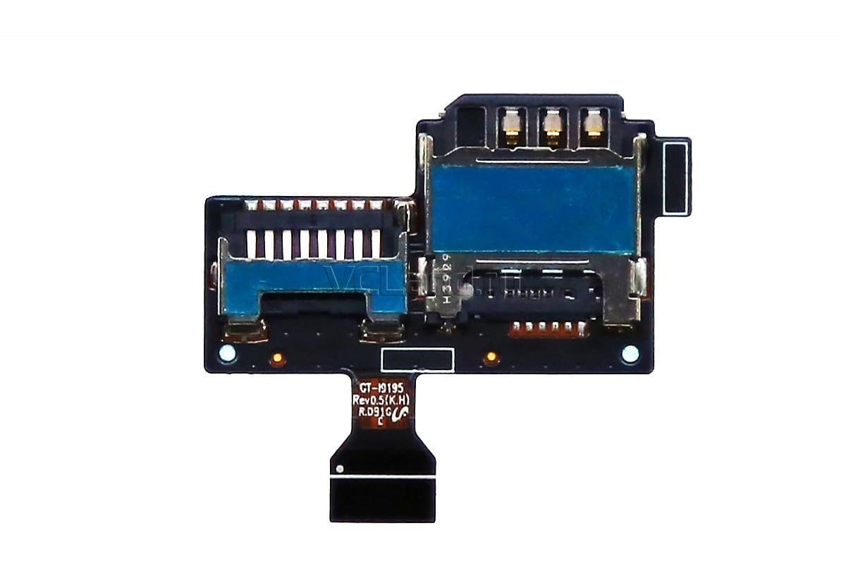 Шлейф Samsung i9190/ S4 mini с контактами SIM (ORIG)