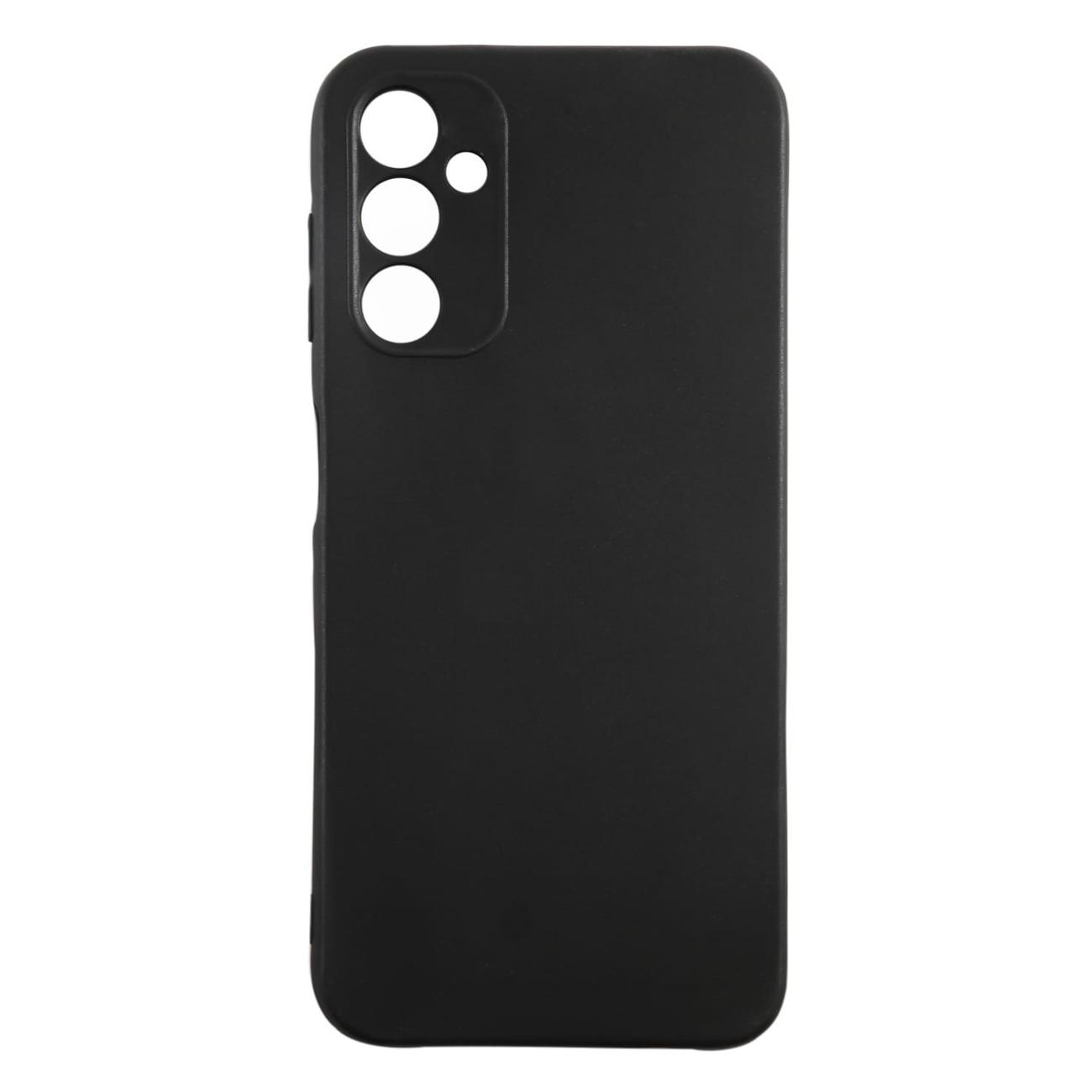 Чехол силиконовый гладкий Soft Touch Samsung A14, черный