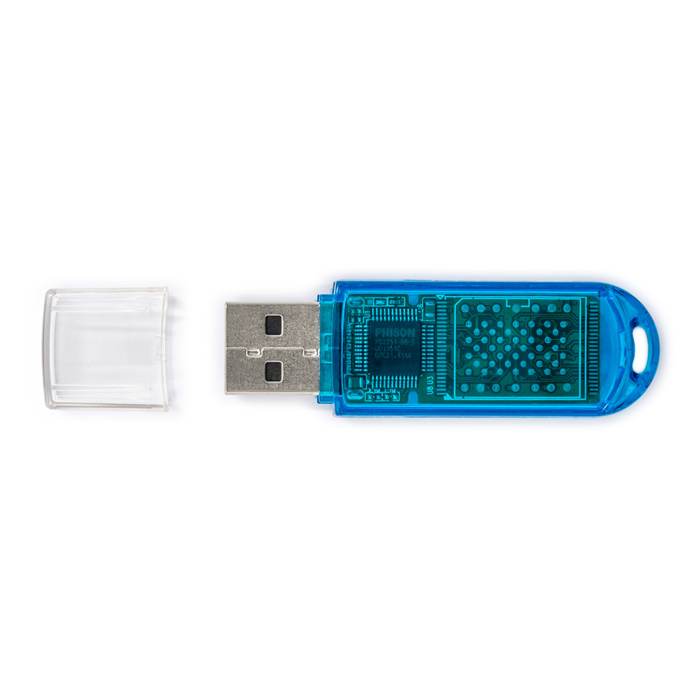 USB флеш-накопитель Mirex 64 GB USB 3.0 ELF, синий