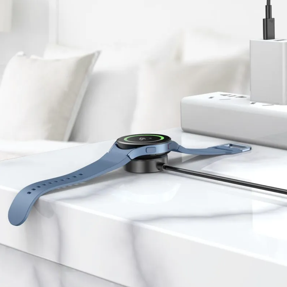 Беспроводное зарядное устройство HOCO CW48 для Samsung Galaxy Watch, черное