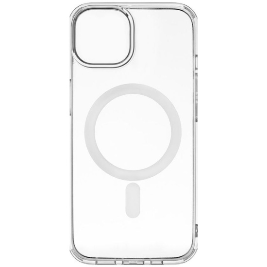 Чехол Clear Case TPU + Acrylic with MagSafe iPhone 13, прозрачный