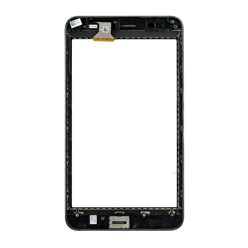 Тачскрин для планшета Asus FonePad 7 FE375 в сборе с рамкой черный, оригинал